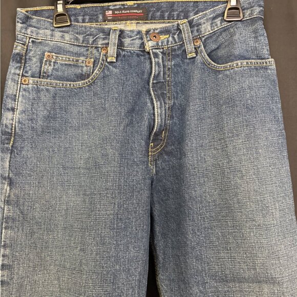 Ralph Lauren Polo Jeans Co. Men's Blue Jeans/Straight Leg 29x30 SKU 4996 - Picture 2 of 8